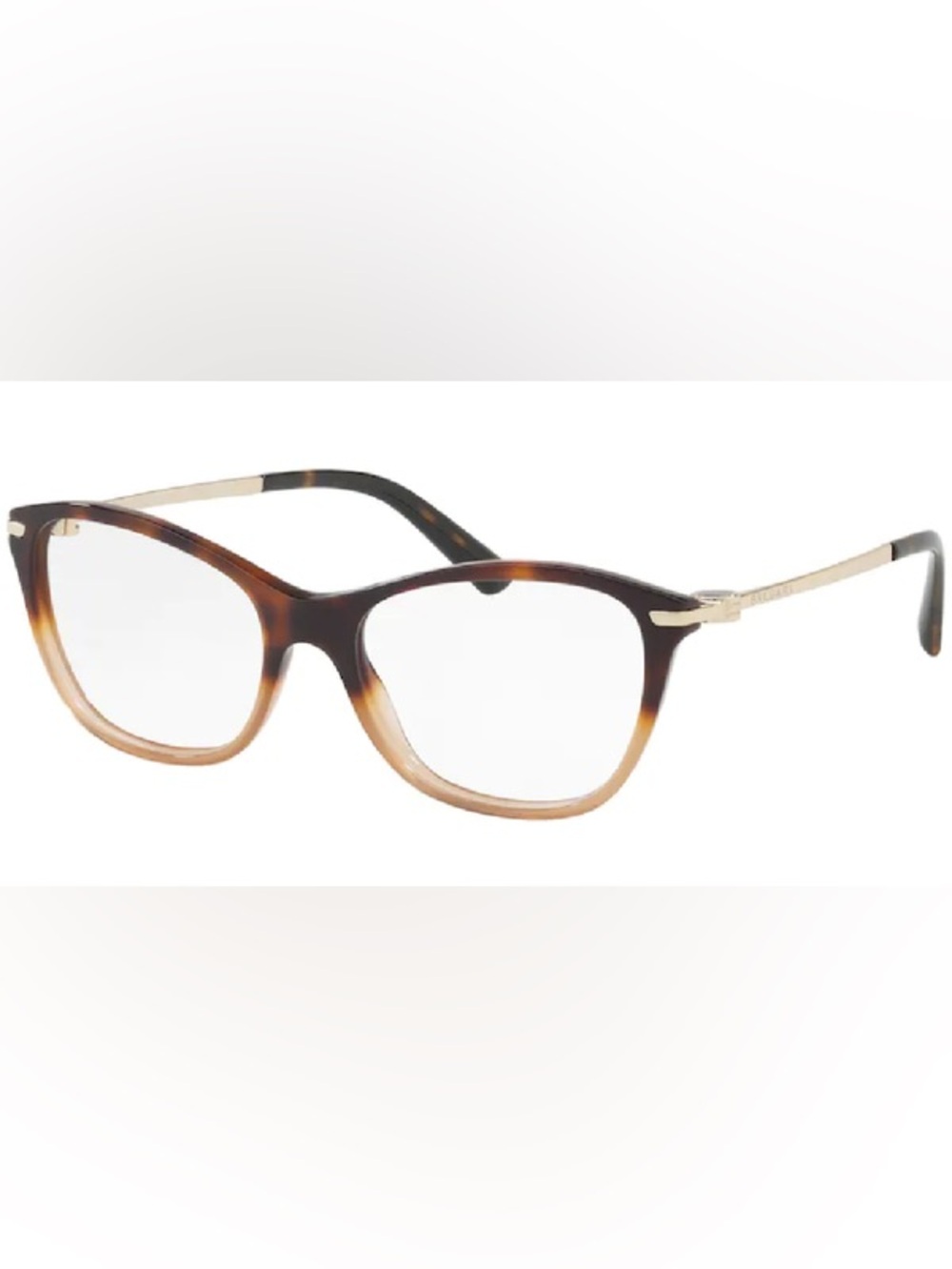 BVLGARI cat-eye eyewear frame 4147 havana gradient brown